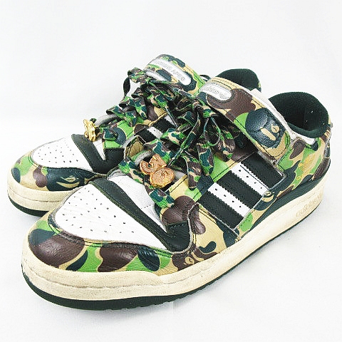 アベイシングエイプ A BATHING APE ☆AA☆ adidas Forum 84 Low 30th 