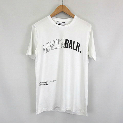 balr tシャツ 黒 白 ボーラー BALR. ロゴ プリント 半袖 Tシャツ balr tシャツ 黒 白 ボーラー BALR. ロゴ プリント 半袖 Tシャツ