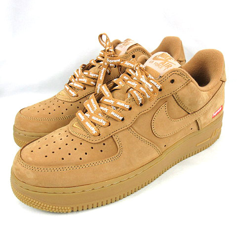 シュプリーム SUPREME ☆AA☆ Nike Air Force 1 Low Flax/Wheat DN1555 