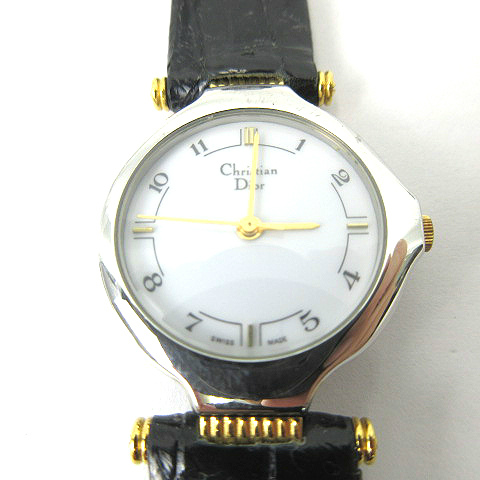 クリスチャンディオール Christian Dior ☆AA☆ 3007 クォーツ 腕時計