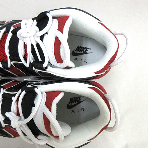 未使用品 ナイキ NIKE AIR MORE UPTEMPO 96 VARSITY RED/WHITE/BLACK  