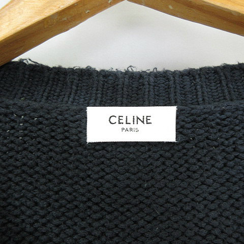 セリーヌ CELINE 21SS LOOSE CREW NECK SWEATER IN BRUSHED COTTON  