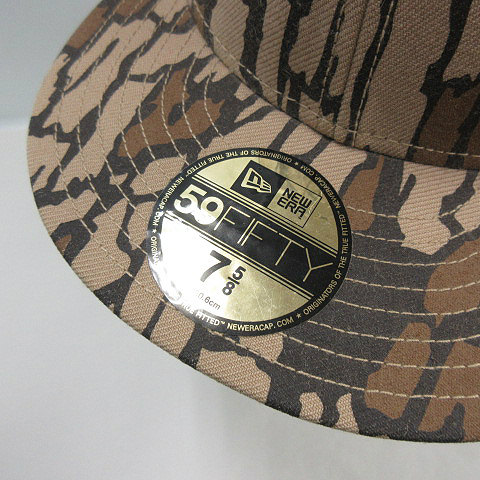 Supreme ベージュ 59FIFTY キャップ シュプリーム SUPREME ☆AA☆ NEW ERA CAP サイド ロゴ 刺繍 総