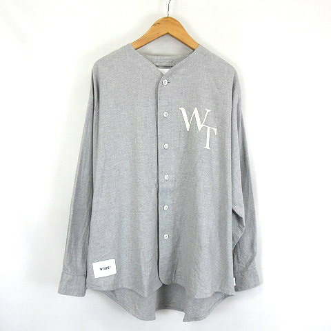 WTAPS 苦しめる ベースボールシャツ 