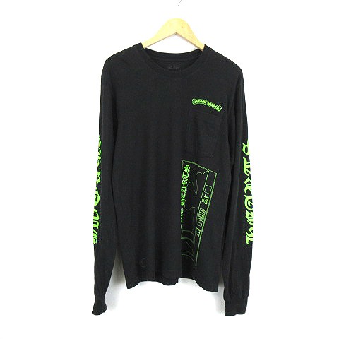 クロムハーツ CHROME HEARTS ☆AA☆Aoyama L/S Tee 青山限定 プリント 