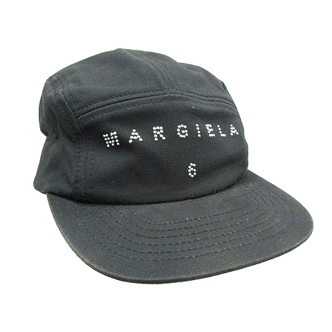 マルタンマルジェラ 6 Martin Margiela 6 MM6 ロゴ スタッズ キャップ 