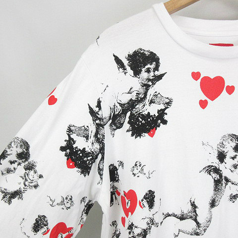 シュプリーム SUPREME ☆AA☆ 16AW Cherubs L/S Top White 天使 シュプリーム SUPREME ☆AA☆ 16AW Cherubs L/S Top White 天使