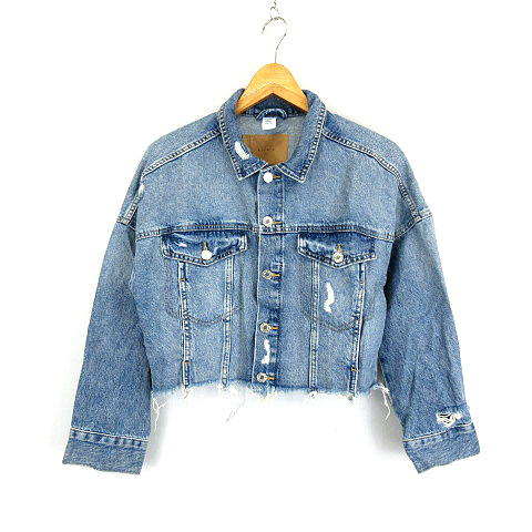 デニム ジャケット インディゴ紺 バーバリーブラックレーベル M 本日