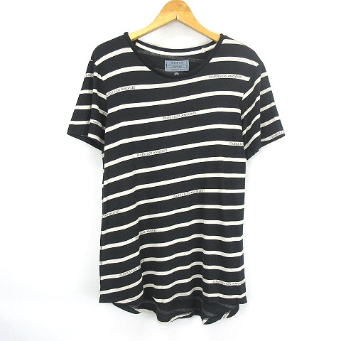 GUESS半袖ボーダー GUESSゲス（XXS）半袖シャツ レディース シャツ ボーダー - メルカリ