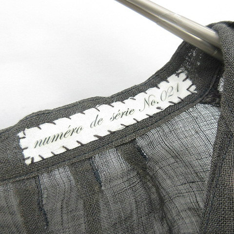 エミックエティック emic:etic numero de serie no021 リネン ブラウス 