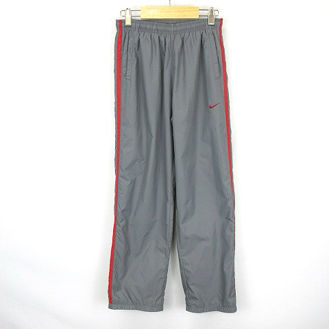 ナイキ ナイロンパンツ シルバー NIKEナイロンパンツ シルバー (XL) ベルト通しあり｜Yahoo