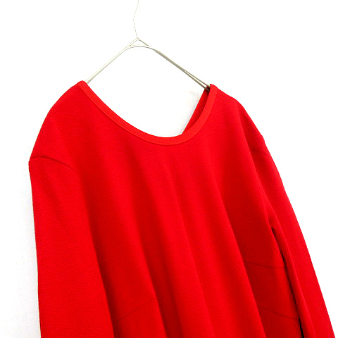 エスカーダ ESCADA バック ジップアップ ロング ワンピース 長袖  