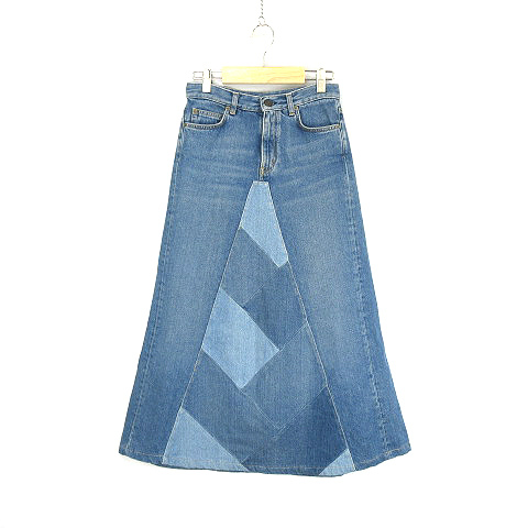 サンローラン パリ SAINT LAURENT PARIS ☆AA☆ パッチワーク デニム  