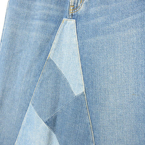 サンローラン パリ SAINT LAURENT PARIS ☆AA☆ パッチワーク デニム  