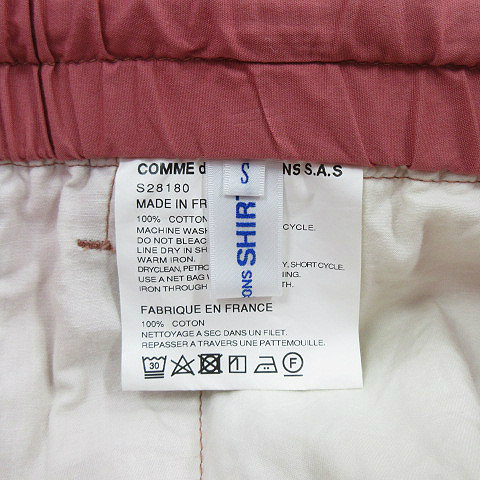 コムデギャルソンシャツ COMME des GARCONS SHIRT コットン イージー 