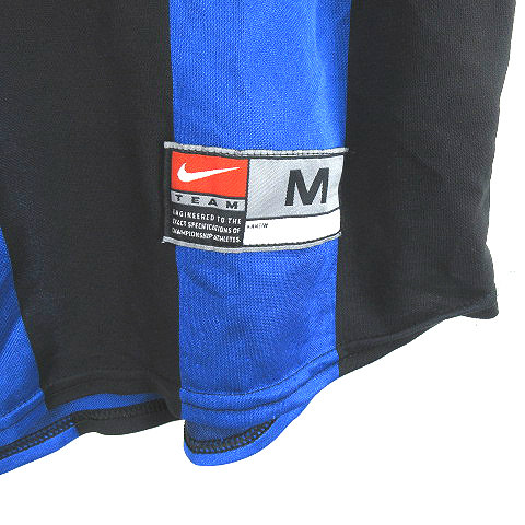 ナイキ NIKE INTER インテル 1999-2000 ユニフォーム M 青 黒 ブルー