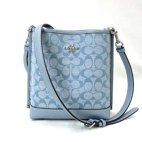 コーチ COACH モリー バケット 22 シグネチャー シャンブレー 2way  