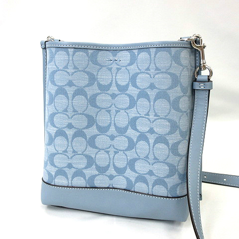 コーチ COACH モリー バケット 22 シグネチャー シャンブレー 2way  