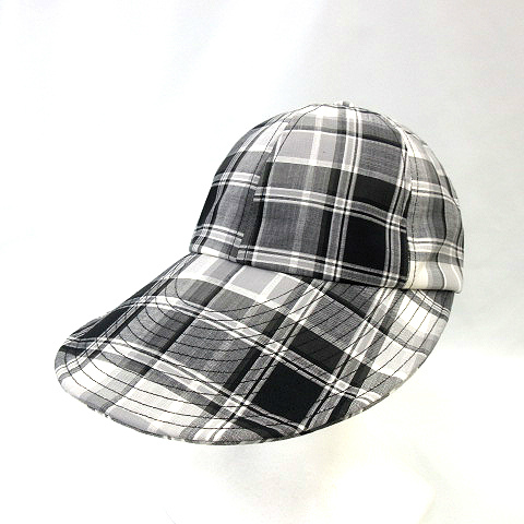 b.Eautiful チェック柄キャップ b.Eautiful