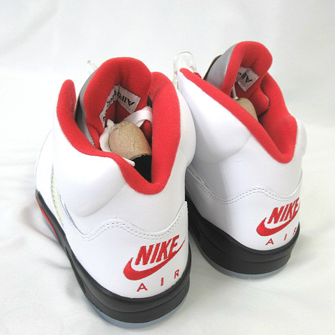 ナイキ AJ5 FIRE RED 29cm DA1911-102 未使用 NIKE ナイキ DA1911-102 AIR JORDAN 5 RETRO FIRE RED エア