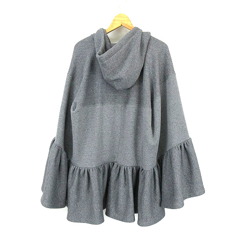 ジュンヤワタナベ裏起毛ポンチョパーカー