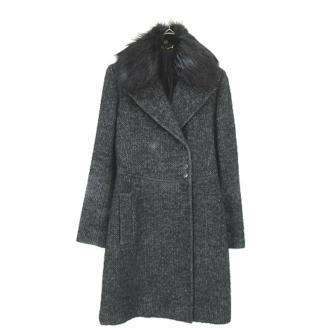 GUCCI 黒 コート 38 新品