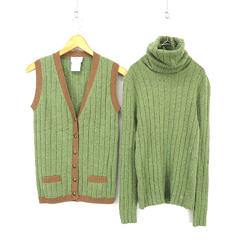 シャネル CHANEL 97A カシミヤ 100 ニット ベスト シャネル CHANEL 97A カシミヤ 100 ニット ベスト