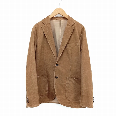 beams f コーデュロイテーラードジャケット　ブラウン　48 ビームスハート BEAMS HEART コーデュロイ テーラード ジャケット 48