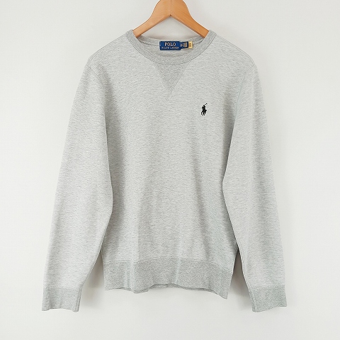 美品　Polo Ralph Lauren グレー トレーナー S Polo Ralph Lauren グレー トレーナー XS - メルカリ