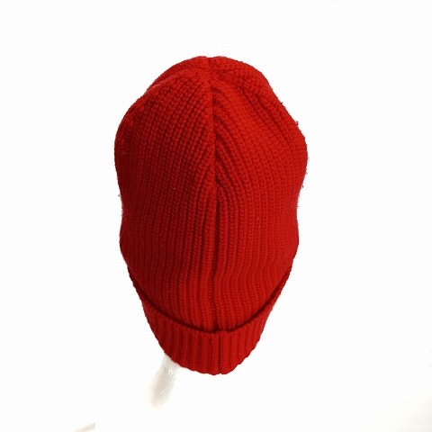 CELINE レッド ニット帽