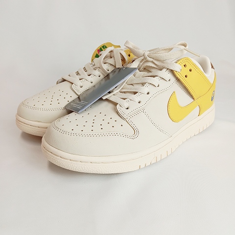 ナイキ NIKE Women's Dunk Low DR5487-100 US9.5 26.5㎝ Banana 靴 スニーカー ☆AA★ メンズ レディース