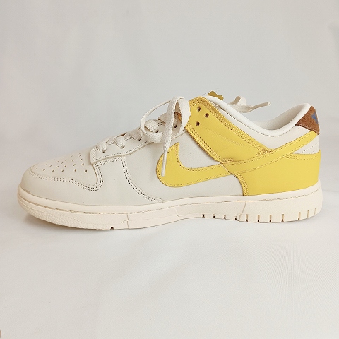 ナイキ NIKE Women's Dunk Low DR5487-100 US9.5 26.5㎝ Banana 靴 スニーカー ☆AA★ メンズ レディース