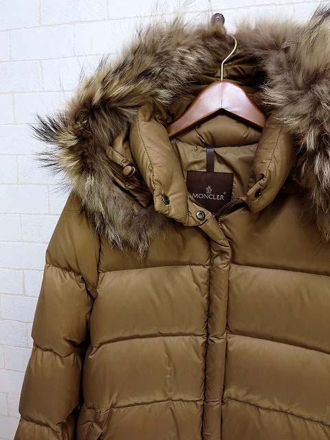 モンクレール MONCLER ダウンジャケット コート 00 茶色 ブラウン 茶 