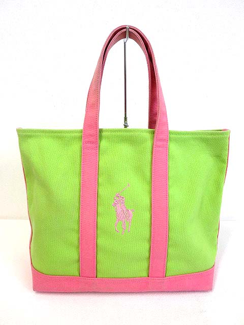 ラルフローレン RALPH LAUREN バッグ トートバッグ キャンバス ポニー