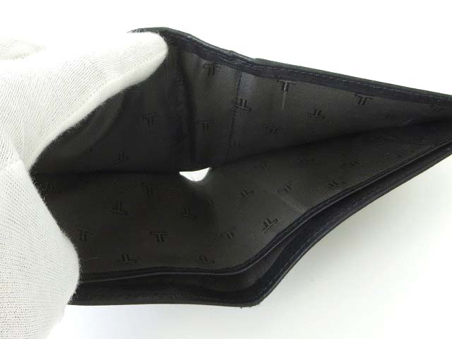 トゥミ TUMI 財布 二つ折り バリスティックナイロン レザー 黒