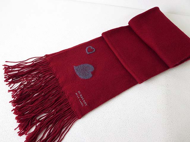 新品 90s Burberrys ワインレッド マフラー イギリス製 ロゴ刺繍 新品 90s Burberrys ワインレッド マフラー イギリス製 ロゴ刺繍 楽天