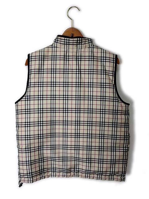 バーバリーゴルフ BURBERRY GOLF ベスト 中綿 ジャケット ノバチェック 