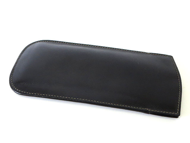 フェンディ FENDI メガネケース ペカン PVC/レザー ブラックｘブラウン フェンディ FENDI メガネ ケース ペカン柄 PVC レザー 黒 グレー 眼鏡