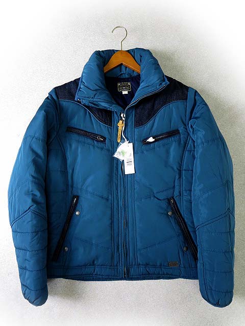 未使用品 ディーゼル DIESEL ジャケット 中綿 ブルゾン デニム 切替え  
