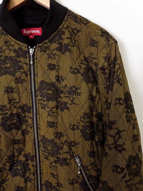 シュプリーム SUPREME ジャケット ボンバージャケット ブルゾン 花柄 
