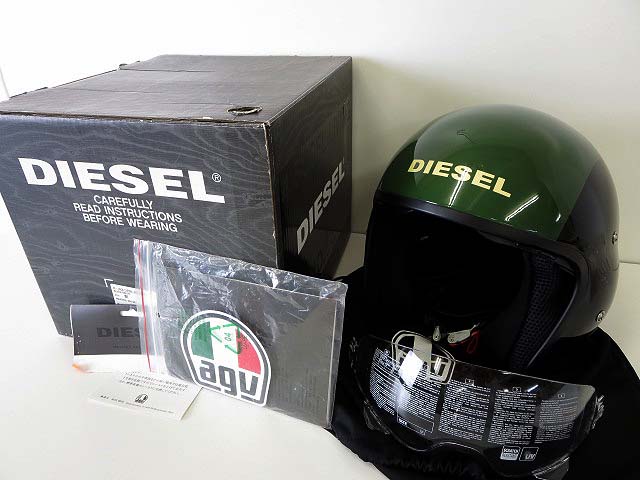 未使用品 agv DIESEL ディーゼル ヘルメット ジェットヘルメット 
