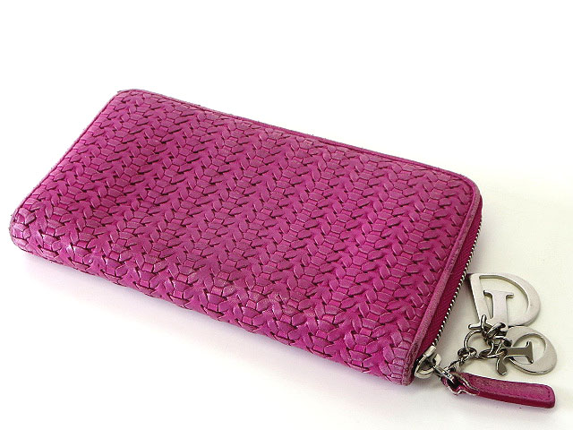クリスチャンディオール Christian Dior 財布 長財布 ラウンド 