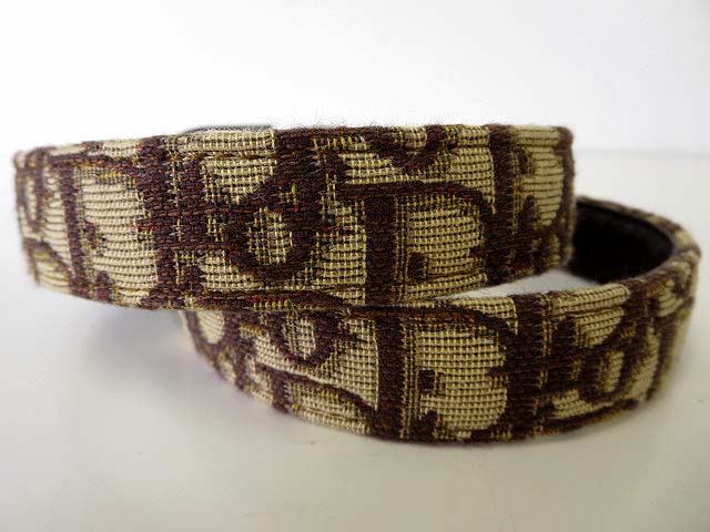 クリスチャンディオール Christian Dior ベルト トロッター柄 CD