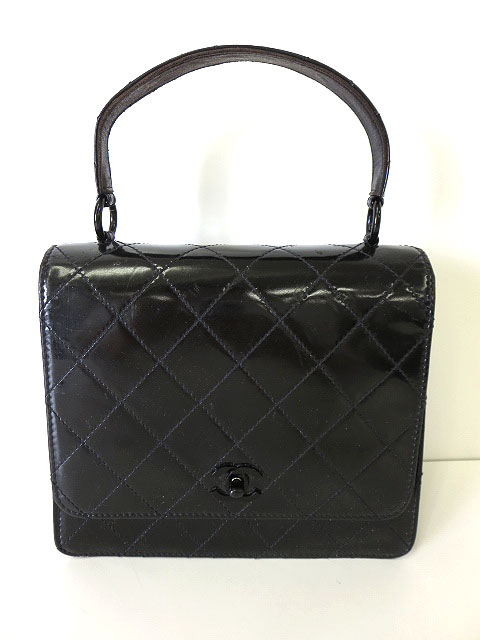 シャネル CHANEL バッグ ハンドバッグ ワイルドステッチ ココマーク 