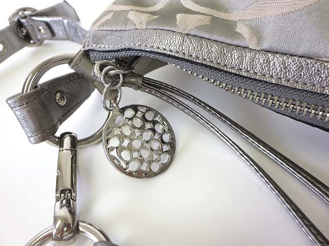 美品　コーチ　2way ショルダーバッグ　ナイロン　パテントレザー　オフホワイト 楽天市場】【バッグ】COACH コーチ イーディー 2WAY ショルダー