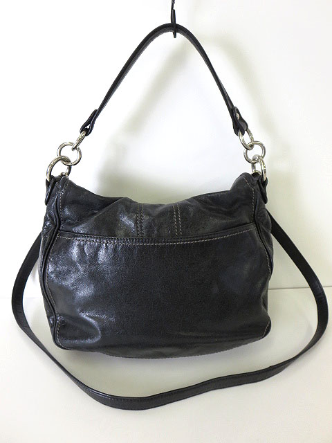 コーチ COACH バッグ 2WAY ショルダーバッグ レザー 19003 黒 ブラック 