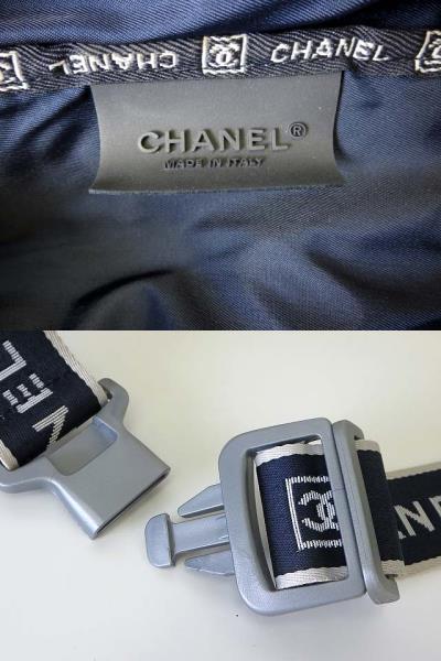 CHANEL ポーチ　スポーツ　ナイロン　ブラック　ギャランティカード Amazon | [CHANEL] (シャネル) ロゴ スポーツライン セカンド