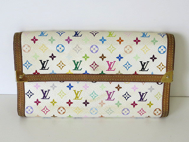ルイヴィトン LOUIS VUITTON 財布 長財布 モノグラム マルチカラー  