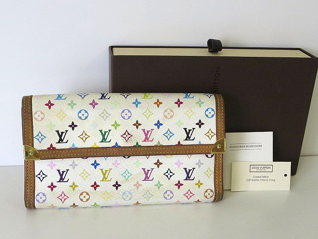 ルイヴィトン LOUIS VUITTON 財布 長財布 モノグラム マルチカラー 