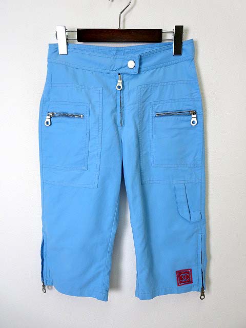 シャネル CHANEL パンツ サブリナパンツ クロップドパンツ カプリ  